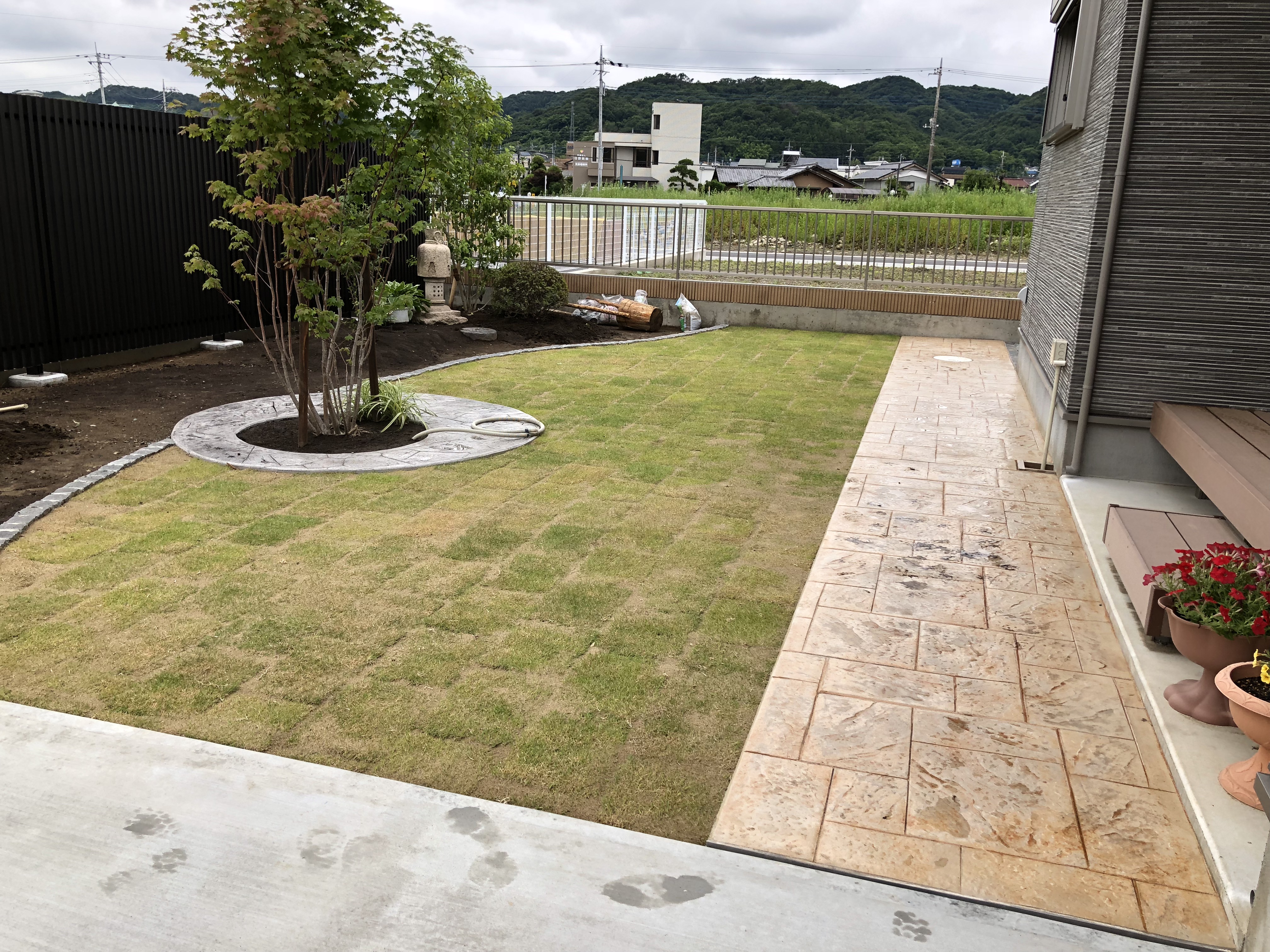 桐生市　S様邸　外構工事