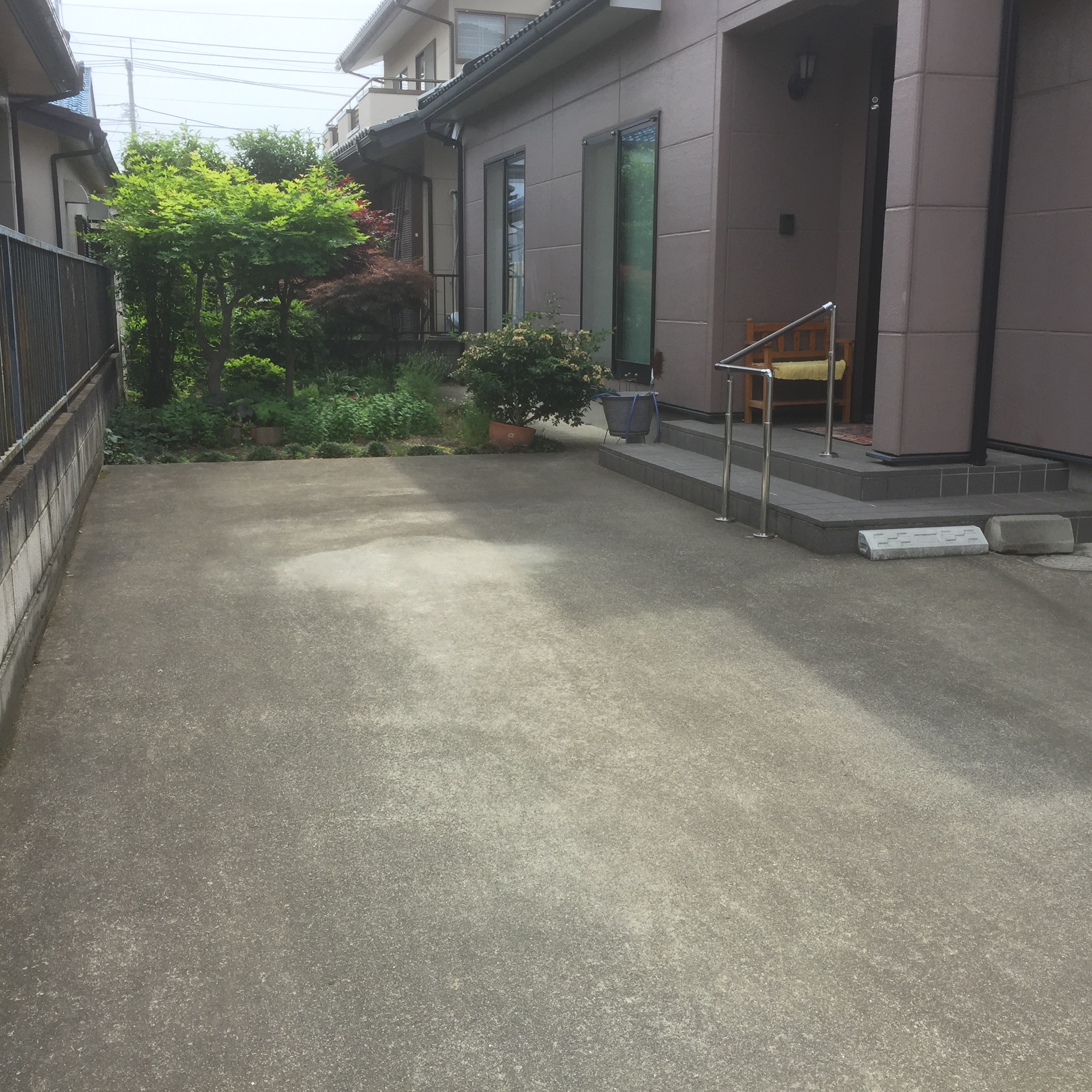 前橋市 Ｔ様邸
中庭改修工事