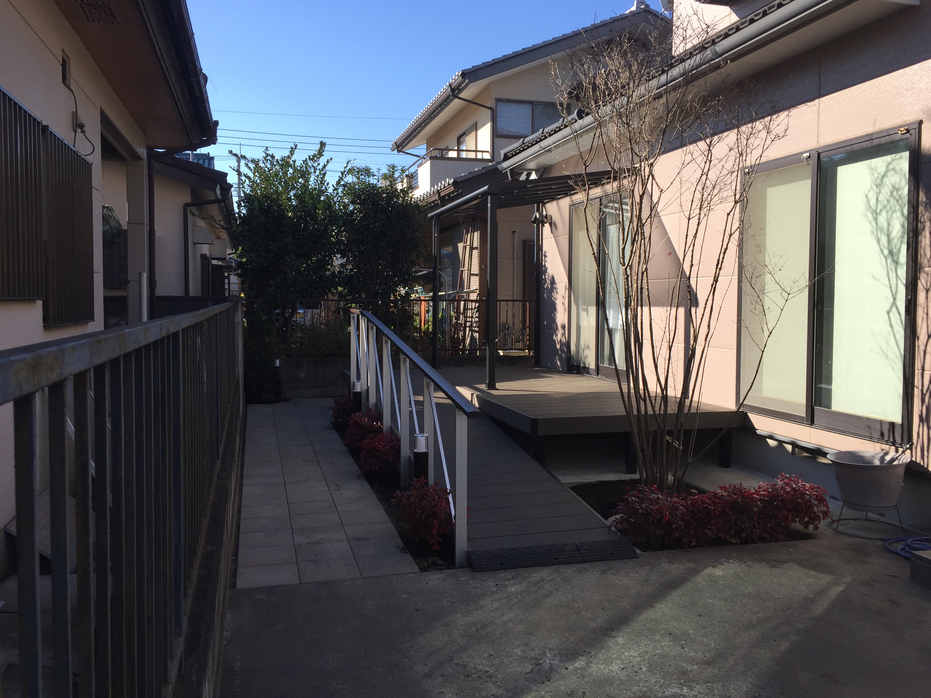 前橋市 Ｔ様邸
中庭改修工事