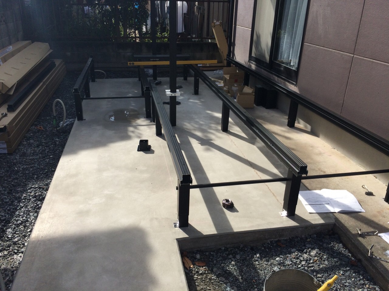 前橋市 Ｔ様邸
中庭改修工事