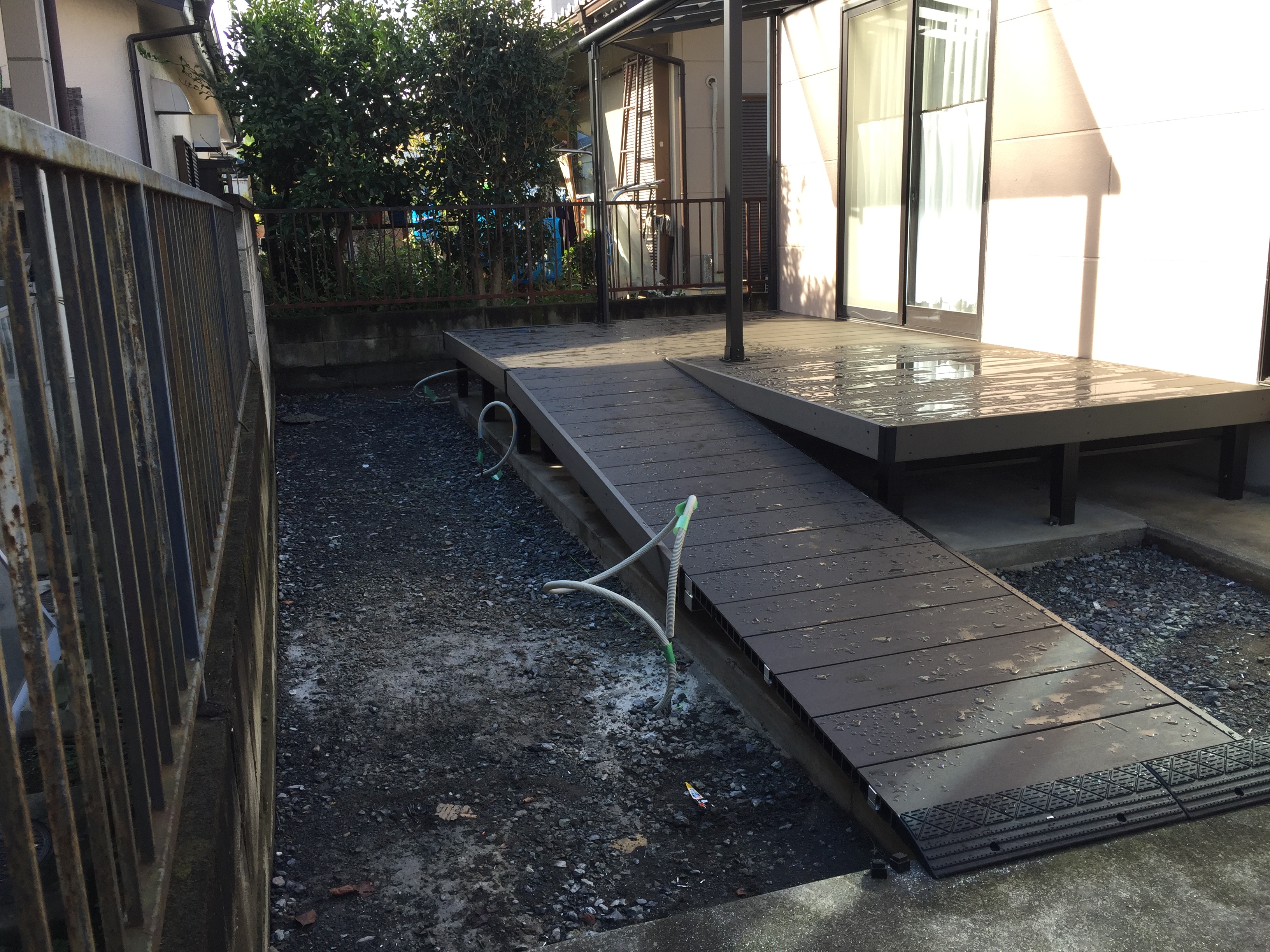 前橋市 Ｔ様邸
中庭改修工事