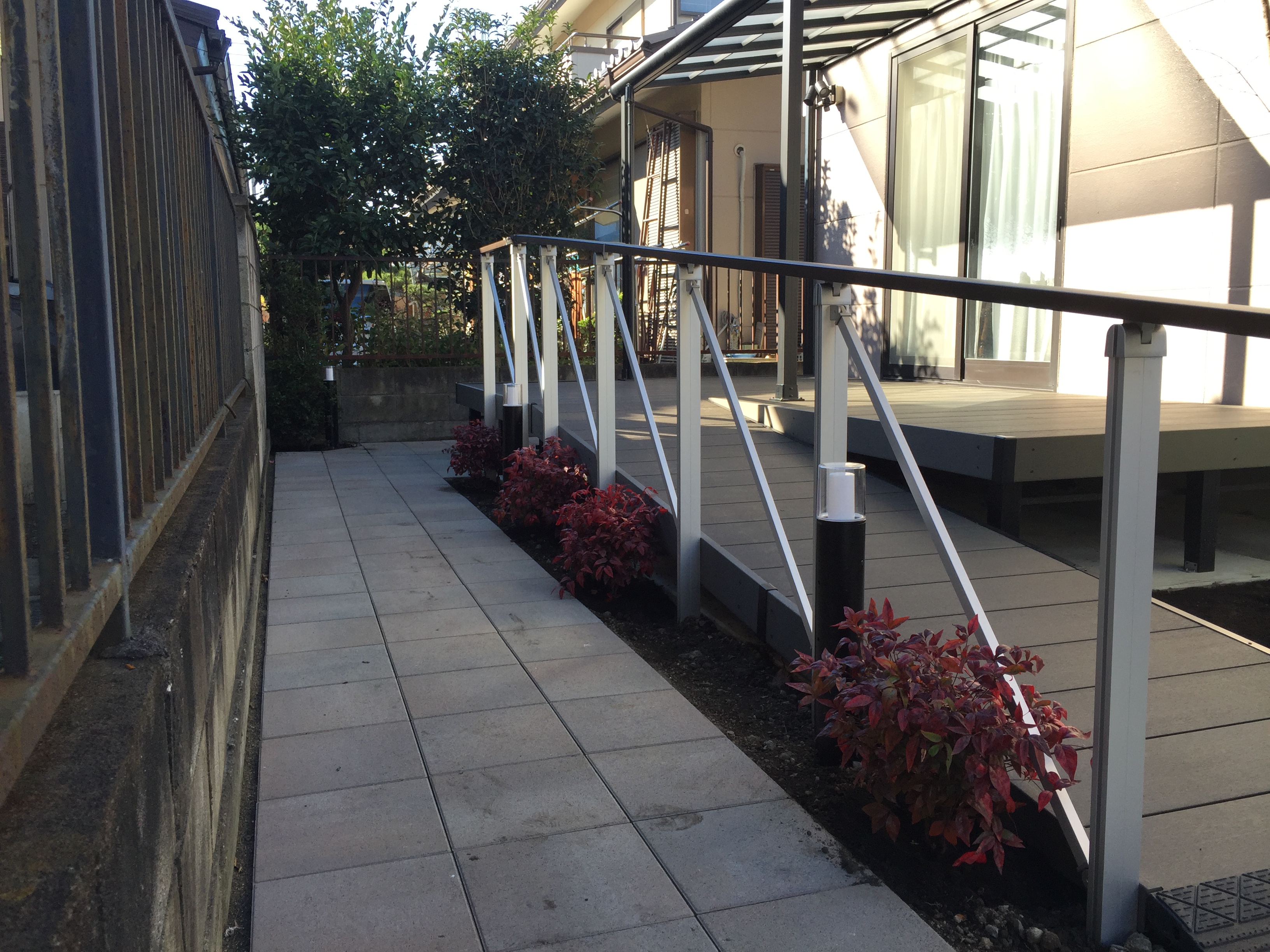 前橋市 Ｔ様邸
中庭改修工事