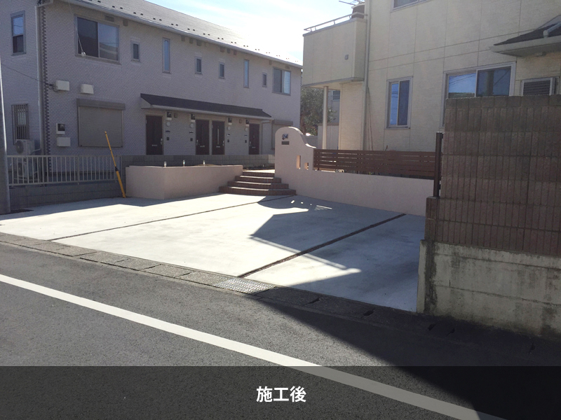 桐生市相生町H様邸　外構工事一式