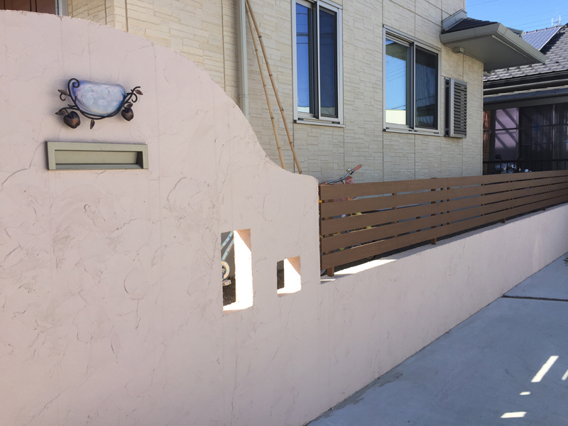 桐生市相生町H様邸　外構工事一式