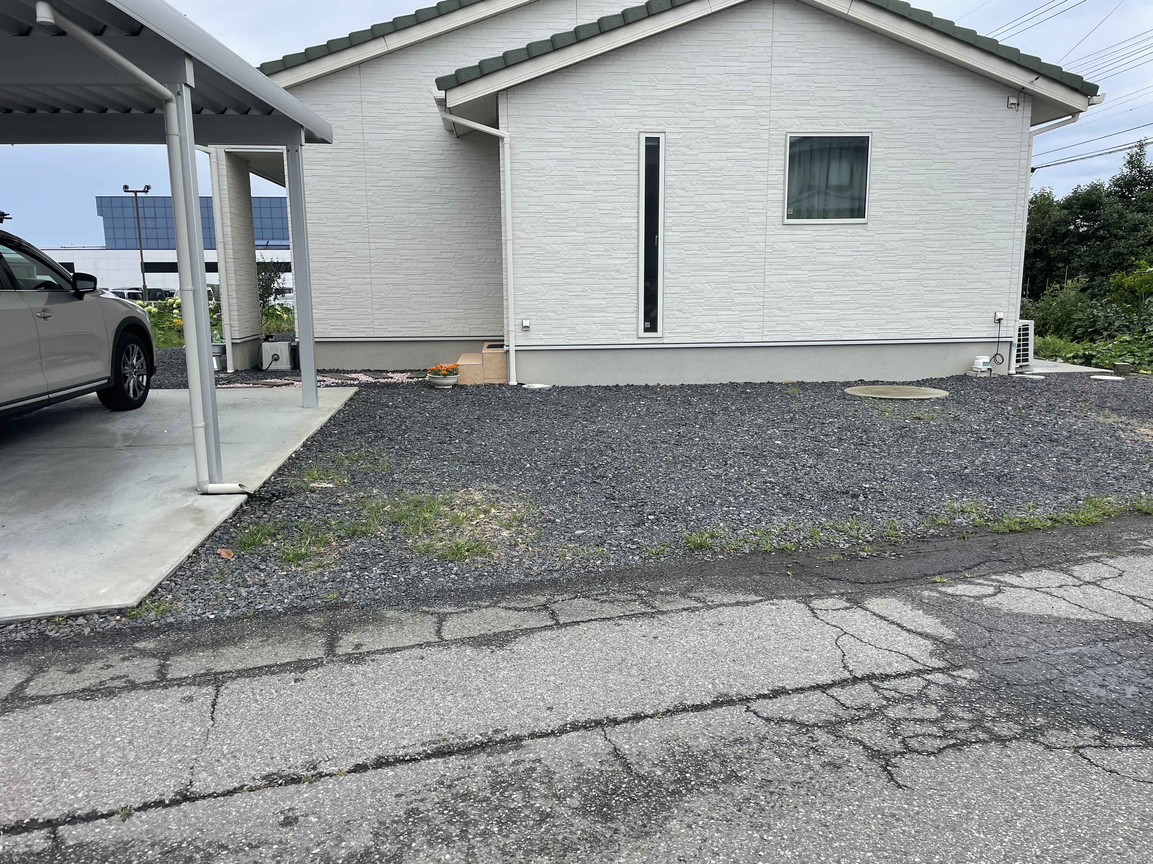 みどり市　Ｓ様邸　玄関アプローチ工事