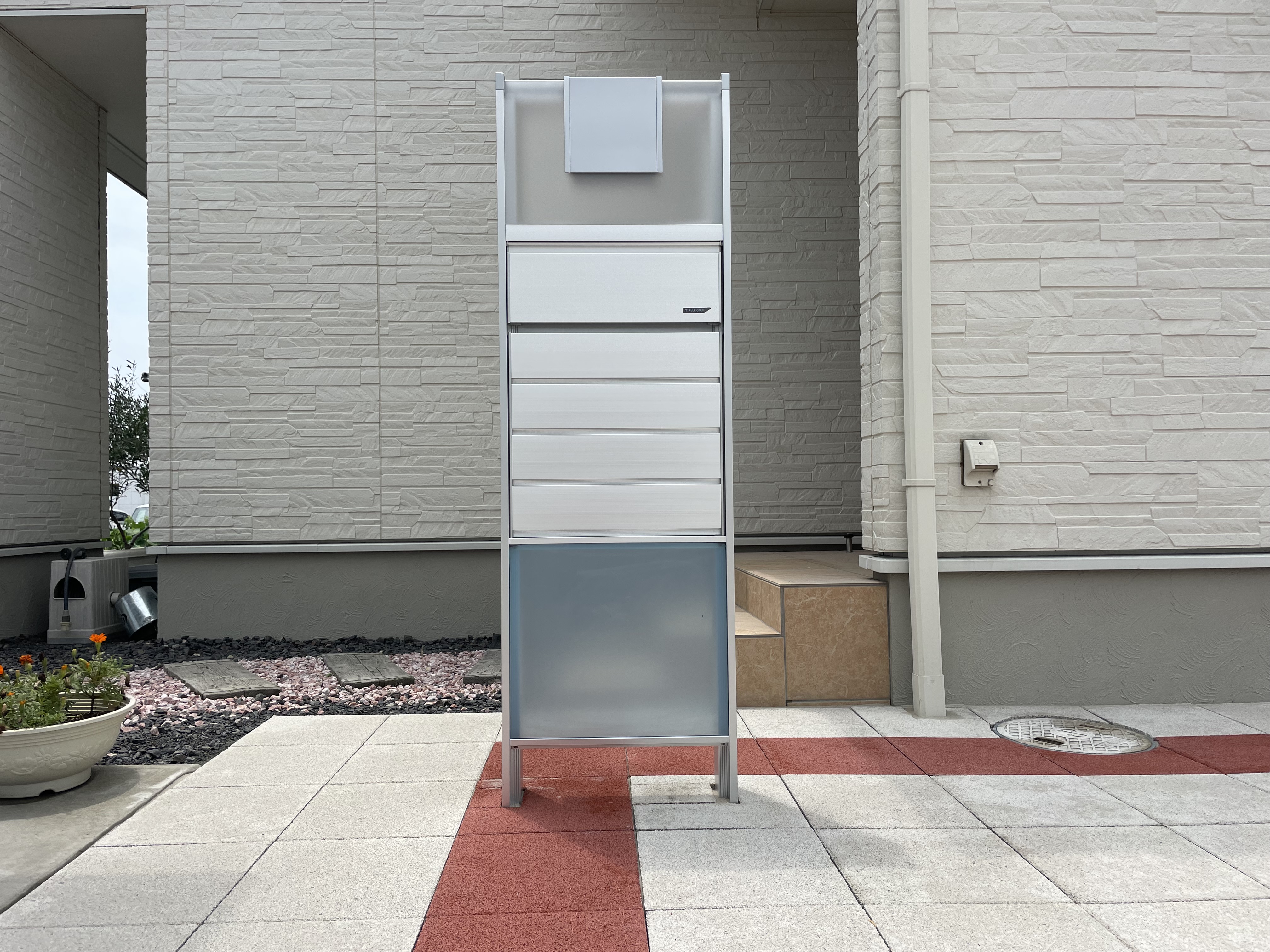 みどり市　Ｓ様邸　玄関アプローチ工事