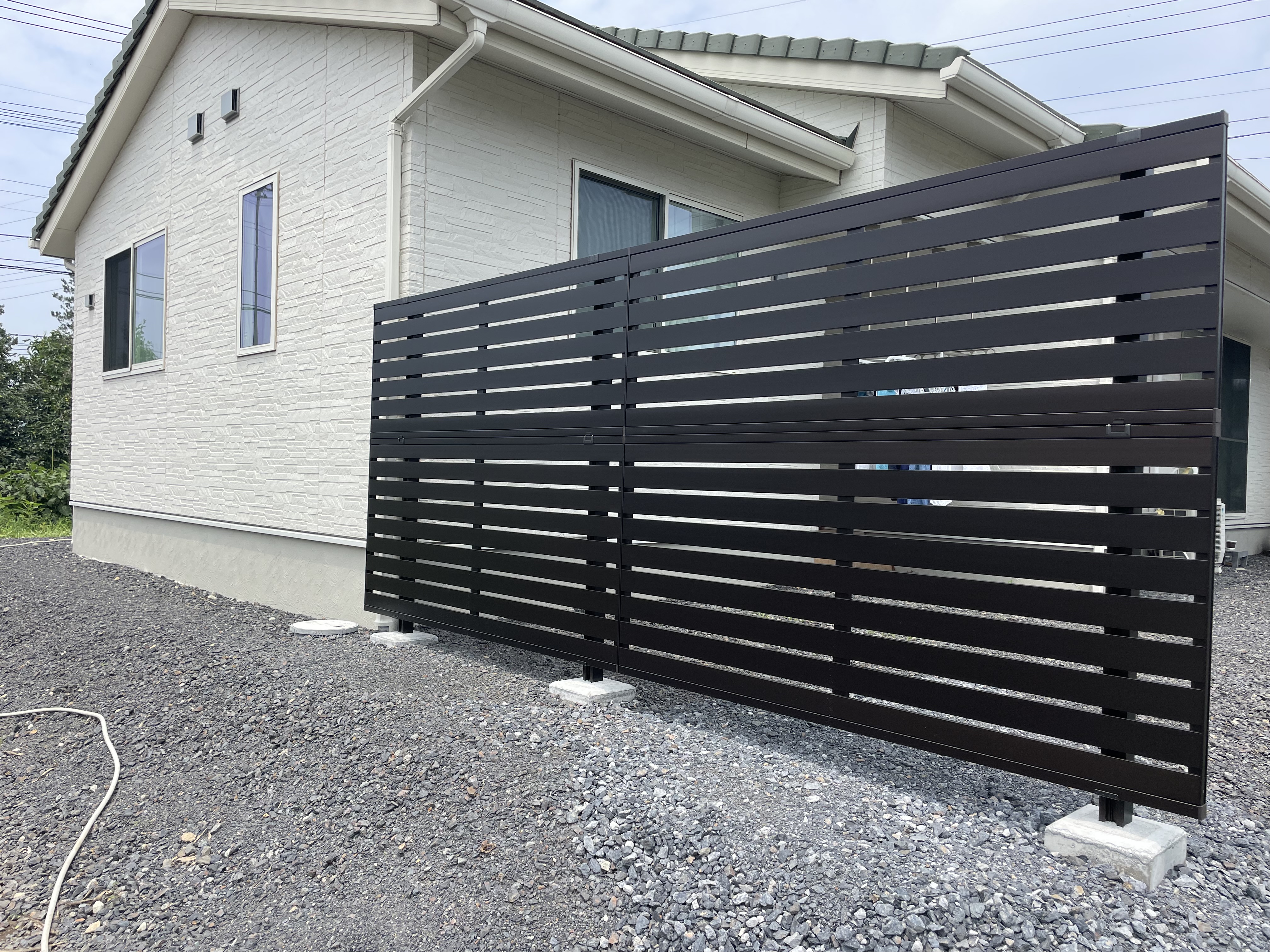 みどり市　Ｓ様邸　玄関アプローチ工事