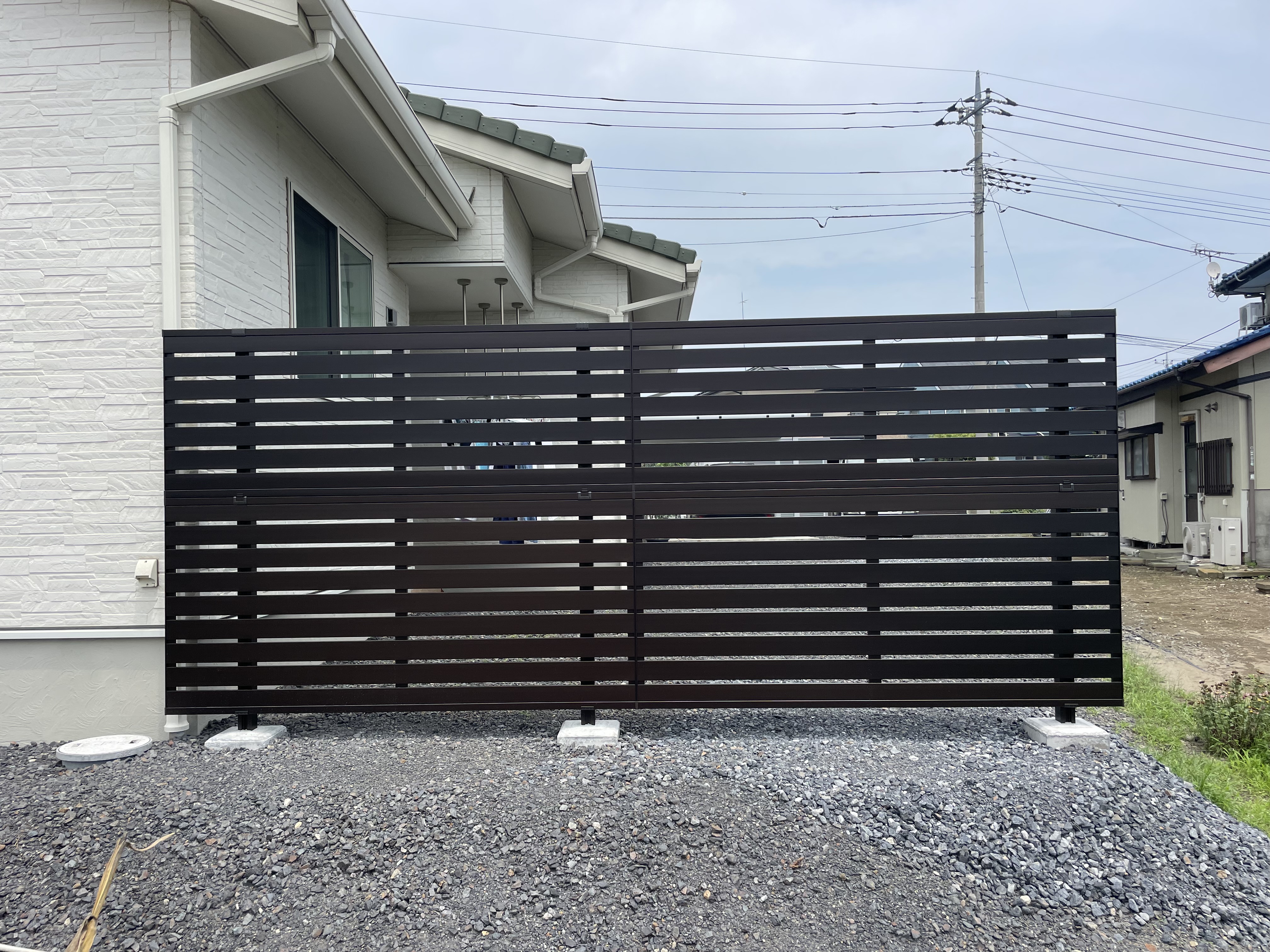 みどり市　Ｓ様邸　玄関アプローチ工事