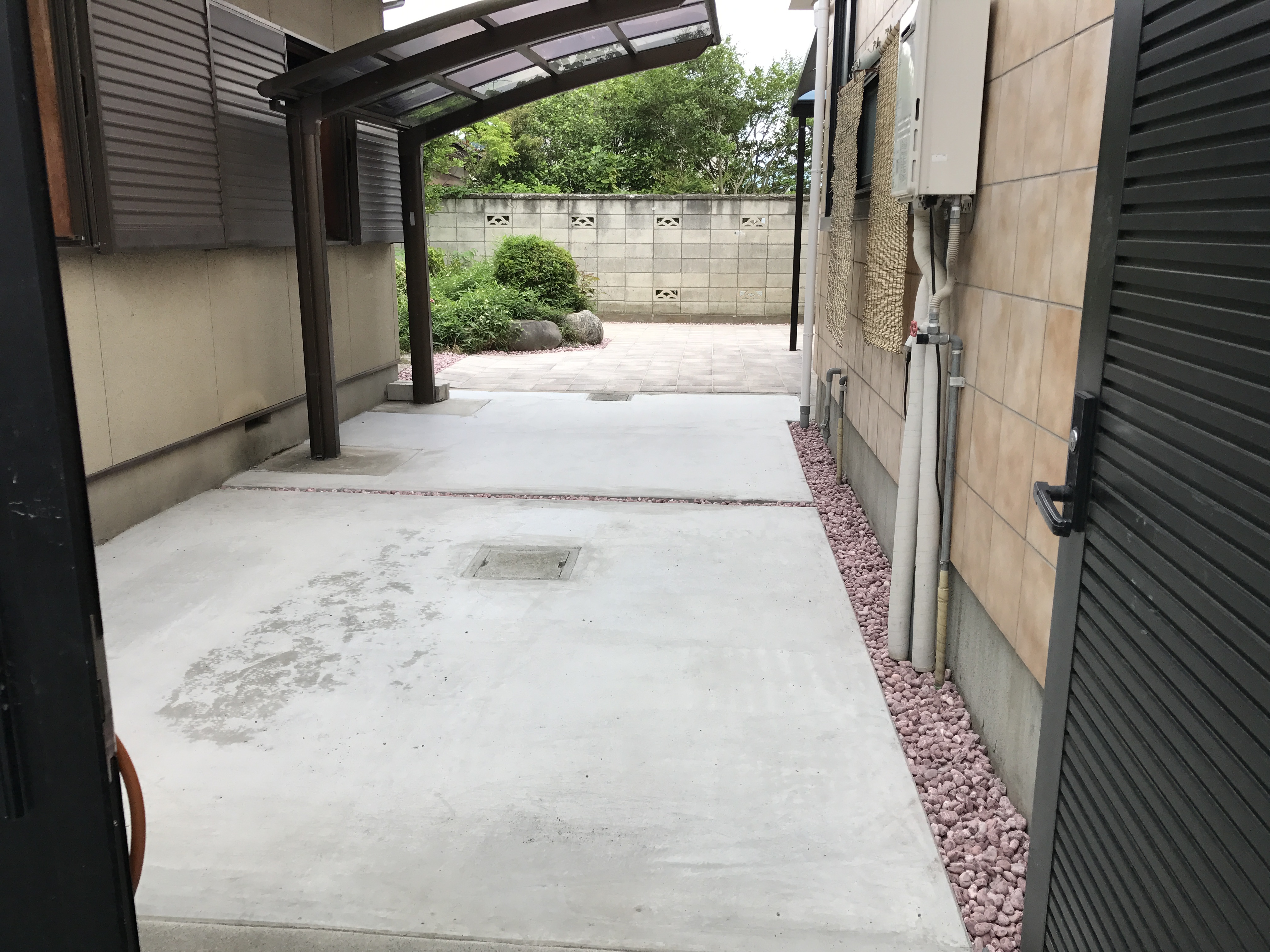 桐生市F様邸
中庭整備工事