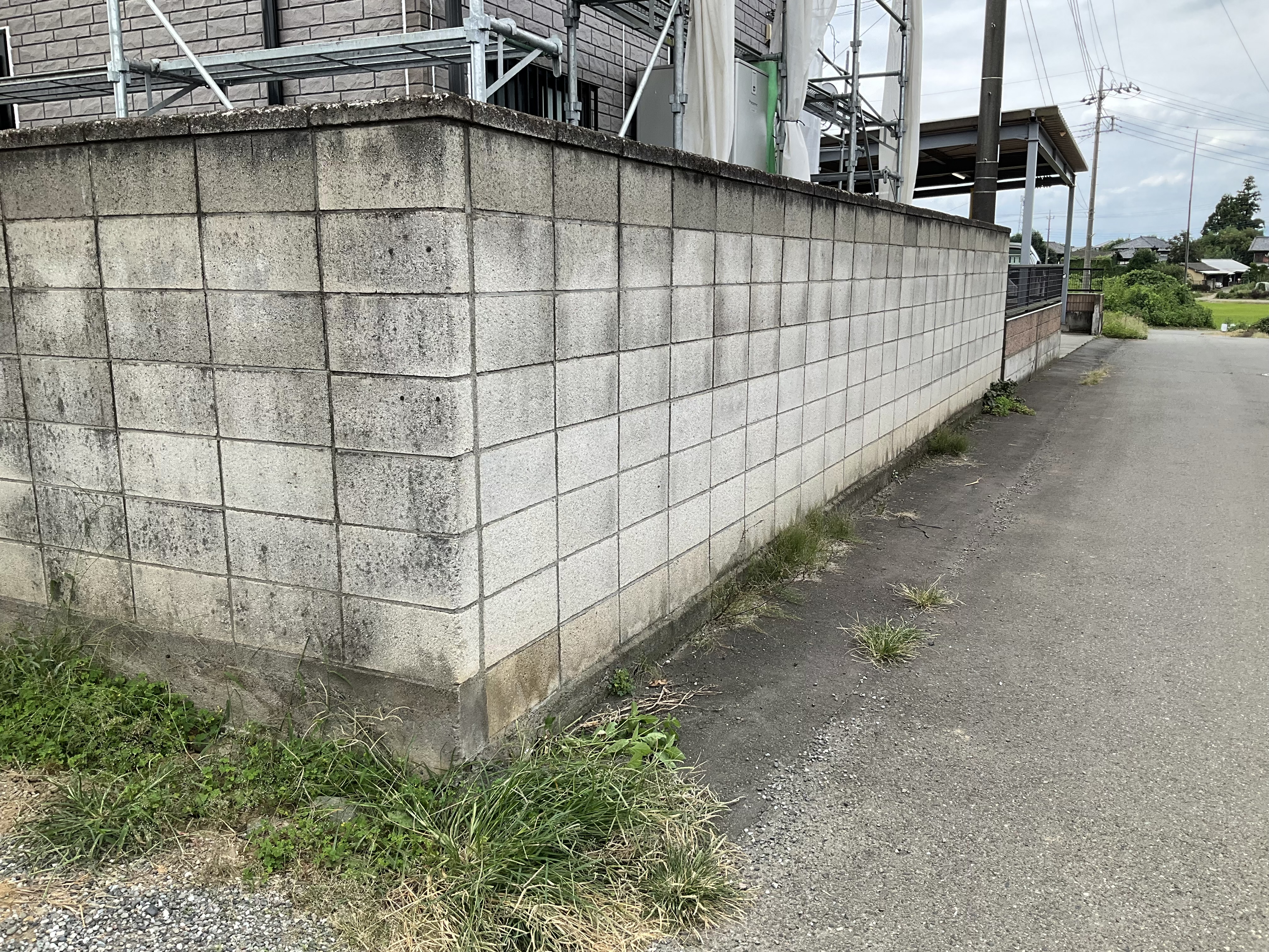 前橋市　A様邸　境界フェンス設置工事