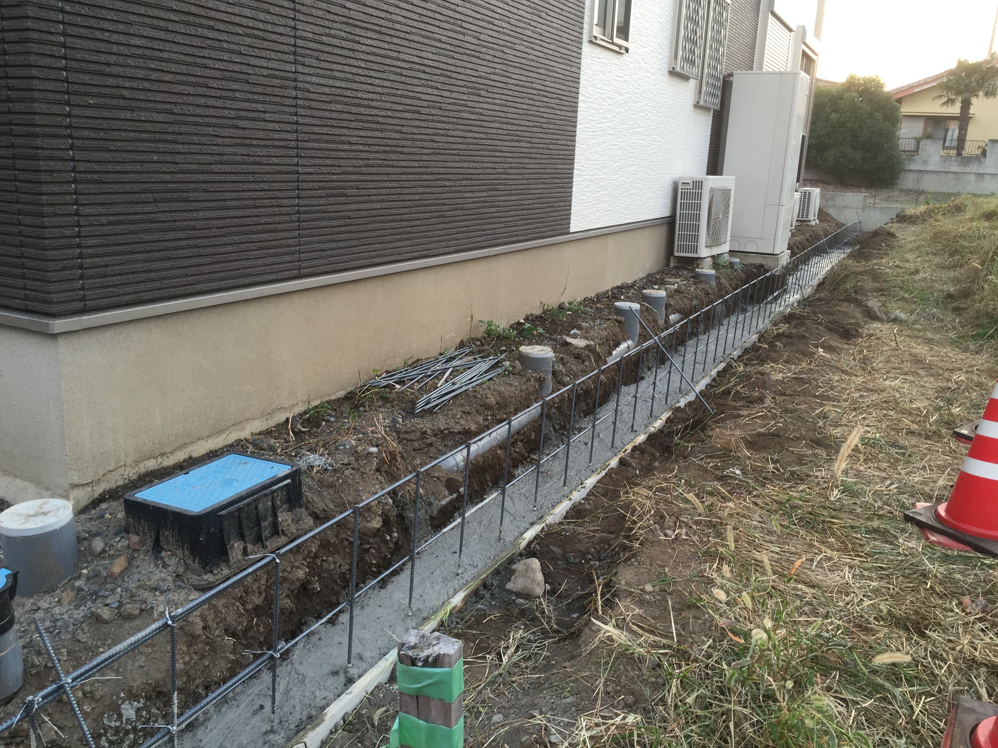 大間々町T様邸
境界ブロック工事