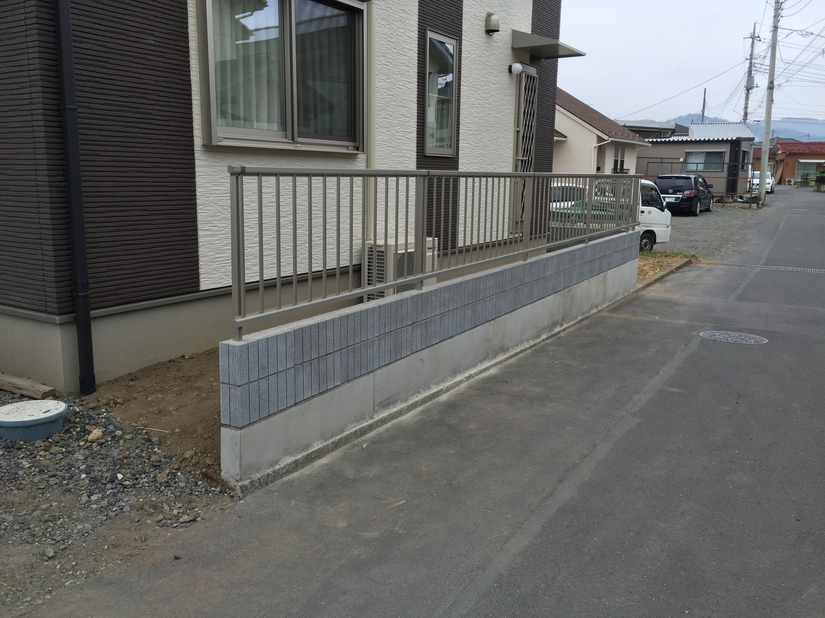 大間々町T様邸
境界ブロック工事