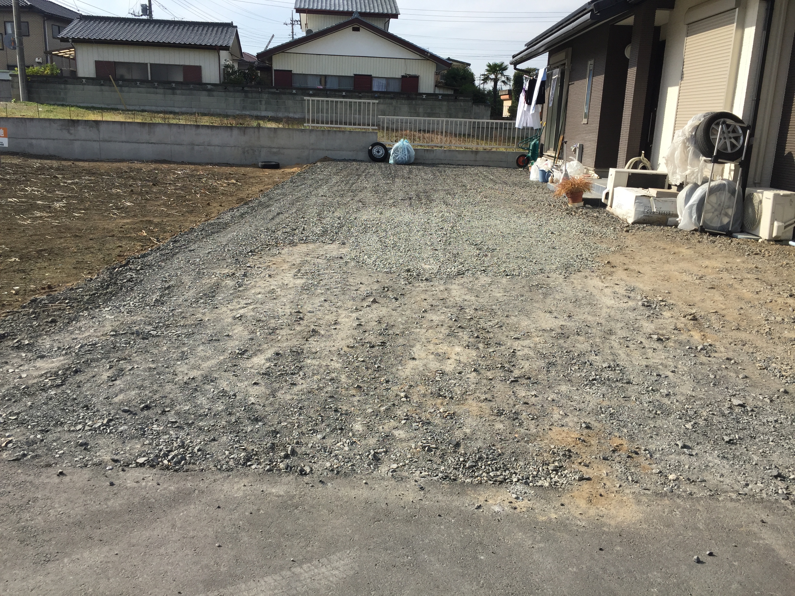 大間々町T様邸
境界ブロック工事