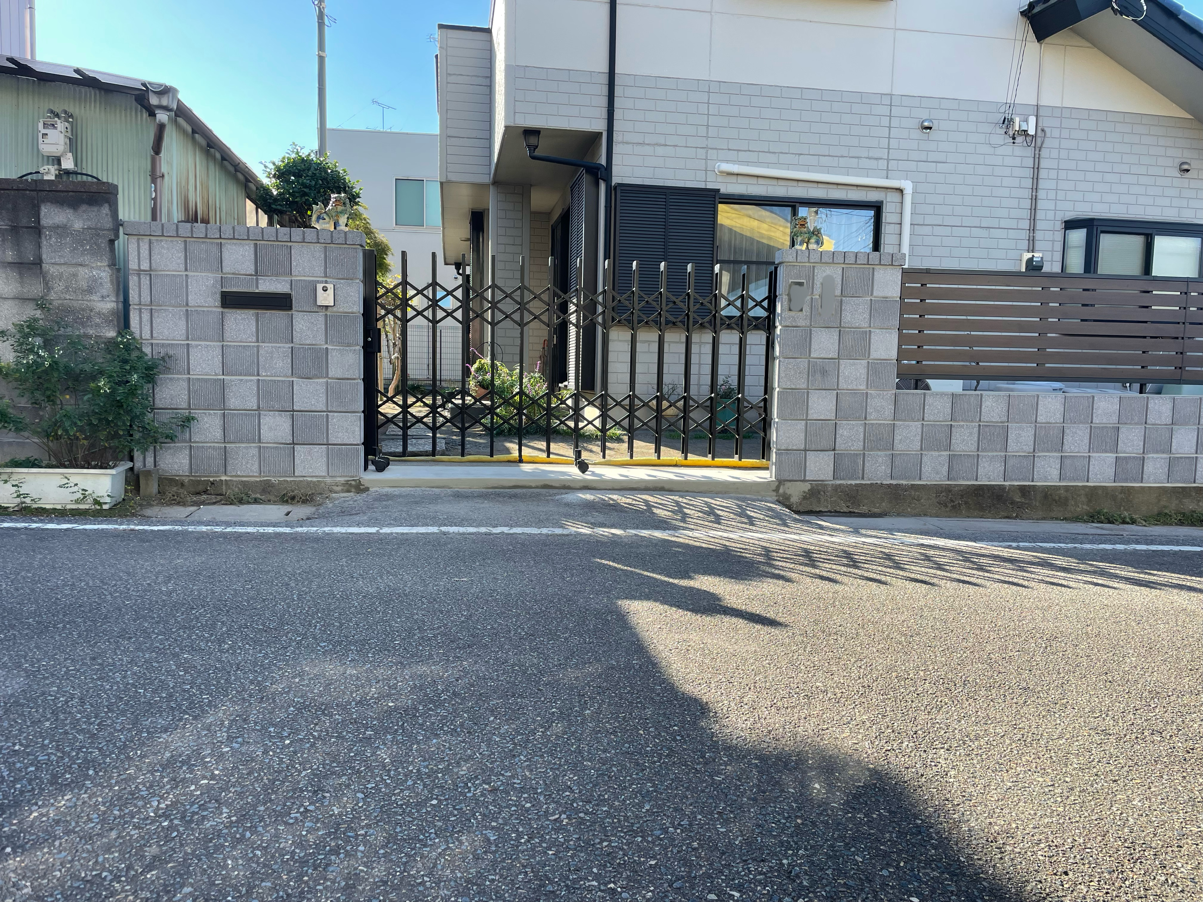 Ｎ様邸　門柱改修工事