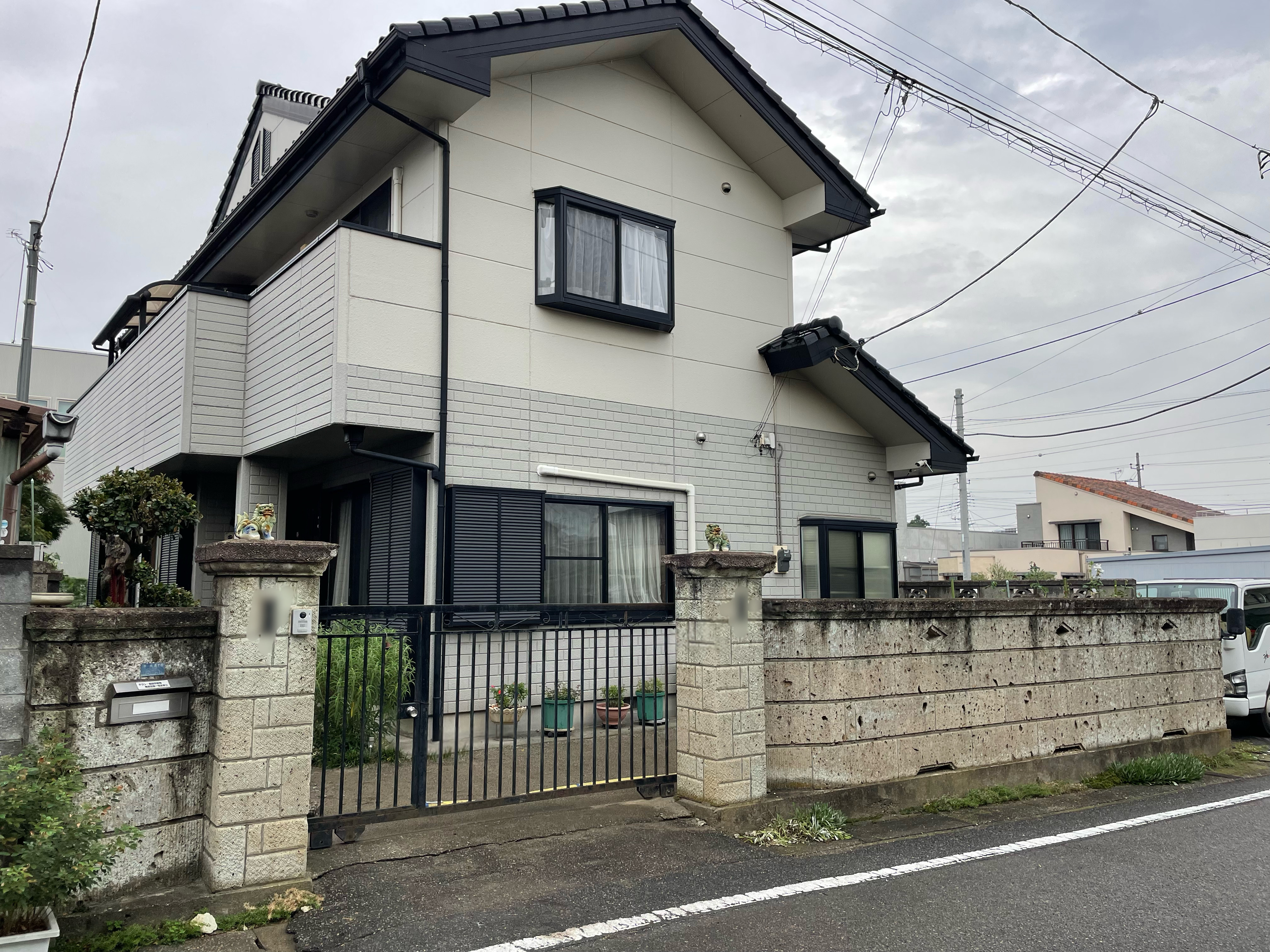 Ｎ様邸　門柱改修工事