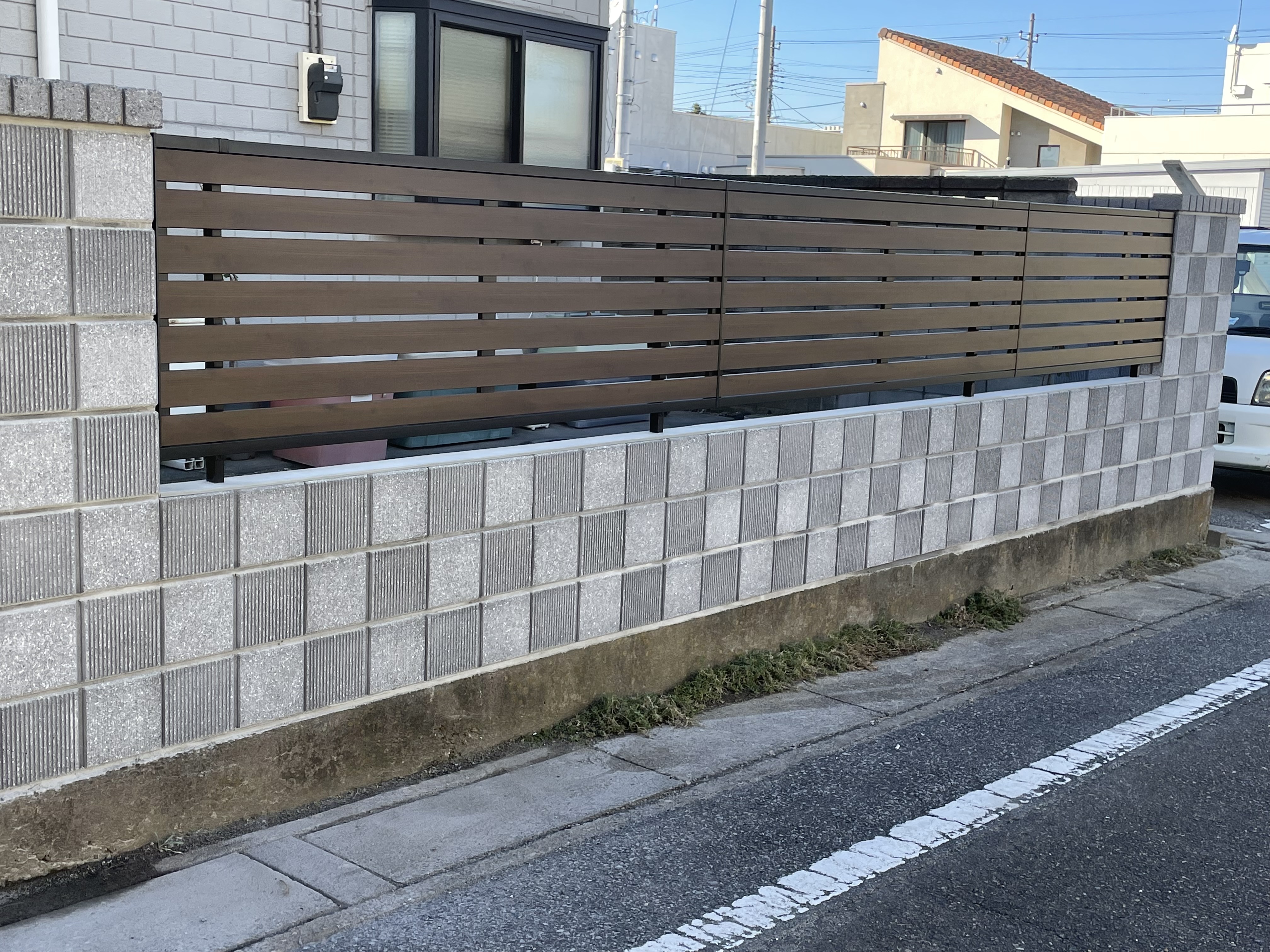 Ｎ様邸　門柱改修工事