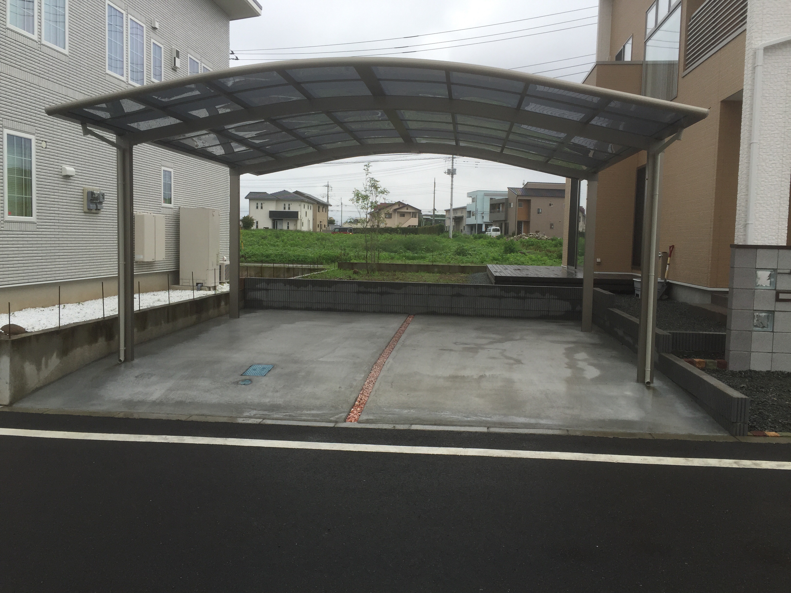 モデルハウス外構工事