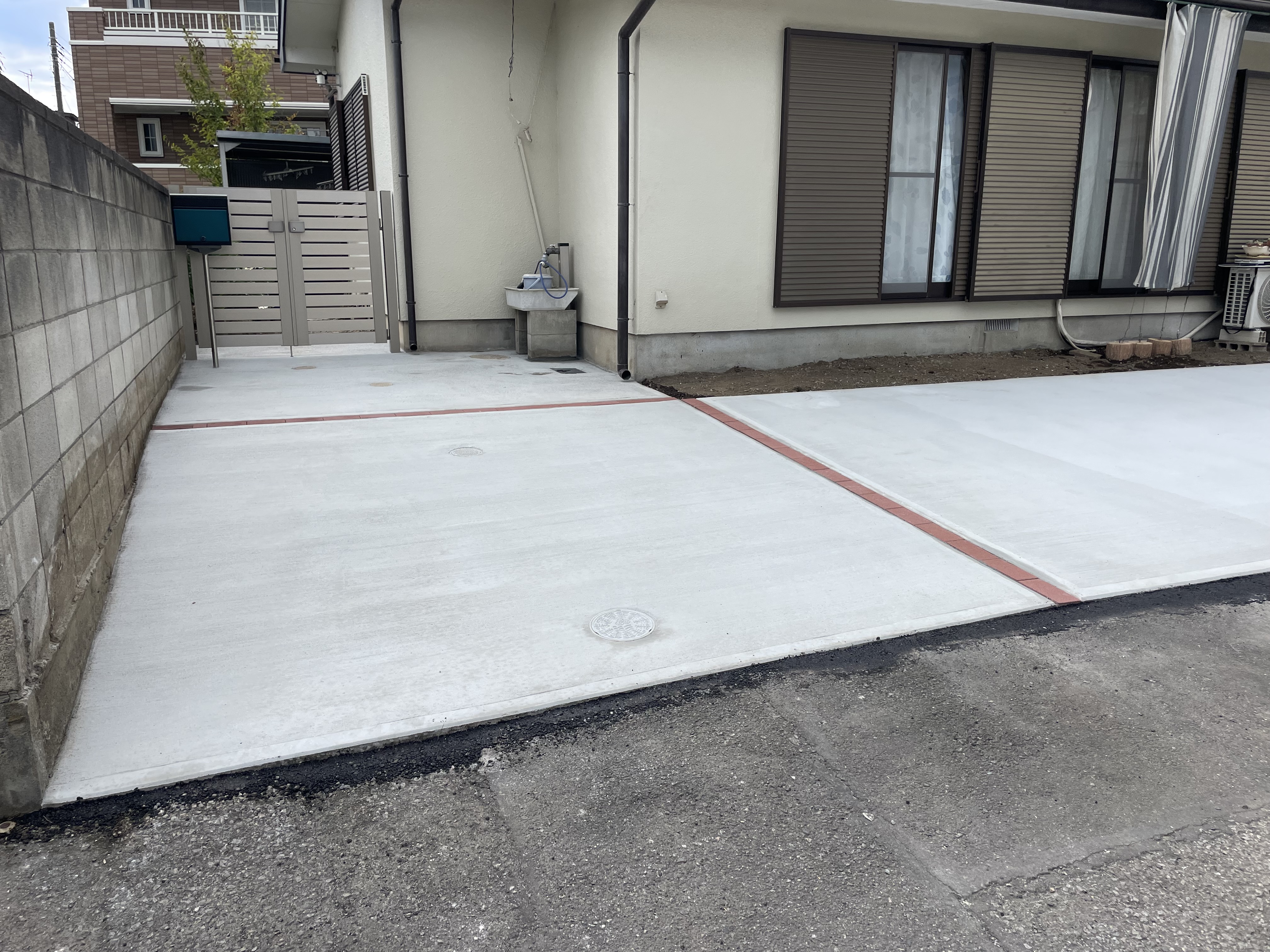 桐生市　M様邸　駐車場改修工事