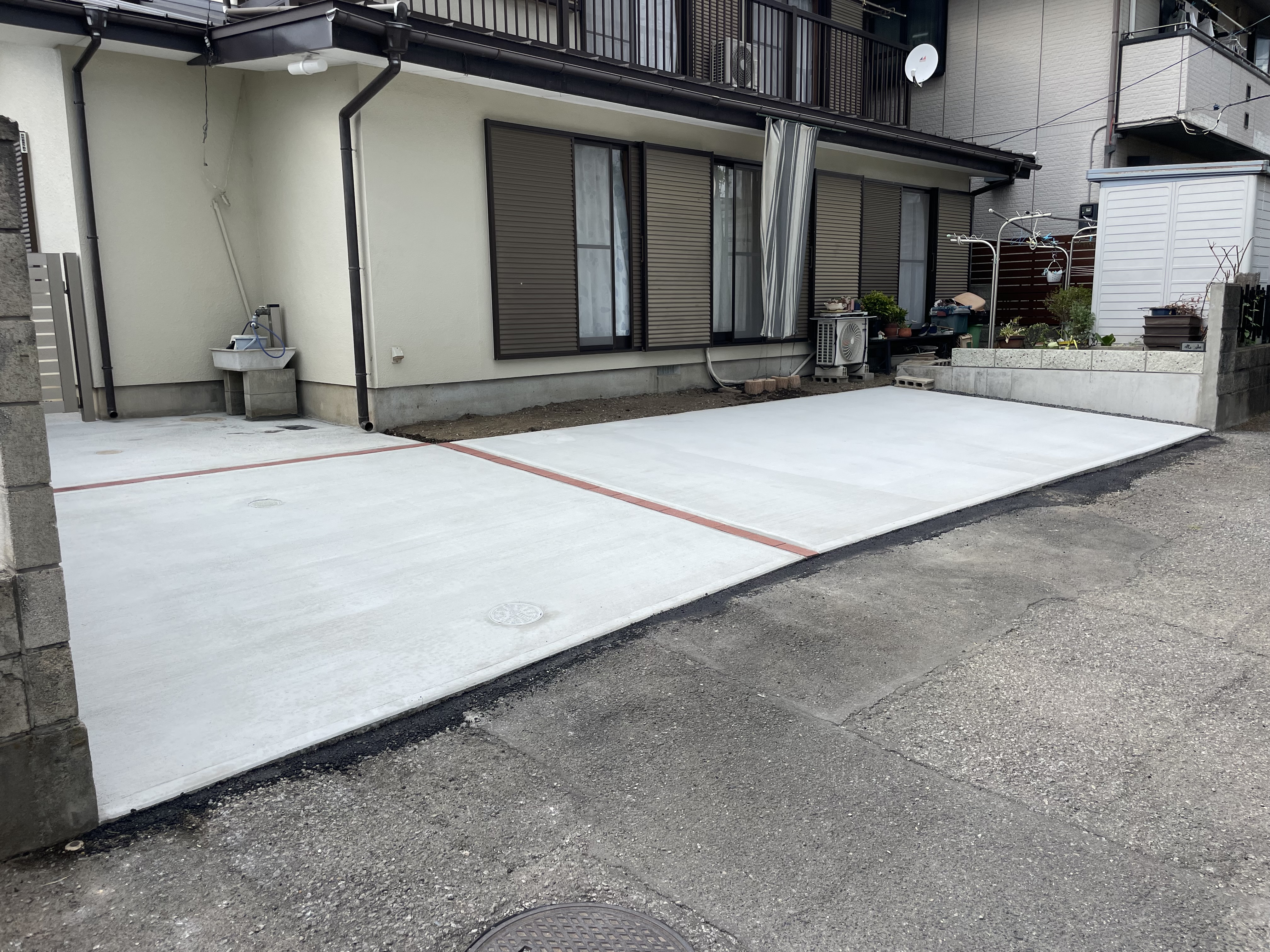 桐生市　M様邸　駐車場改修工事