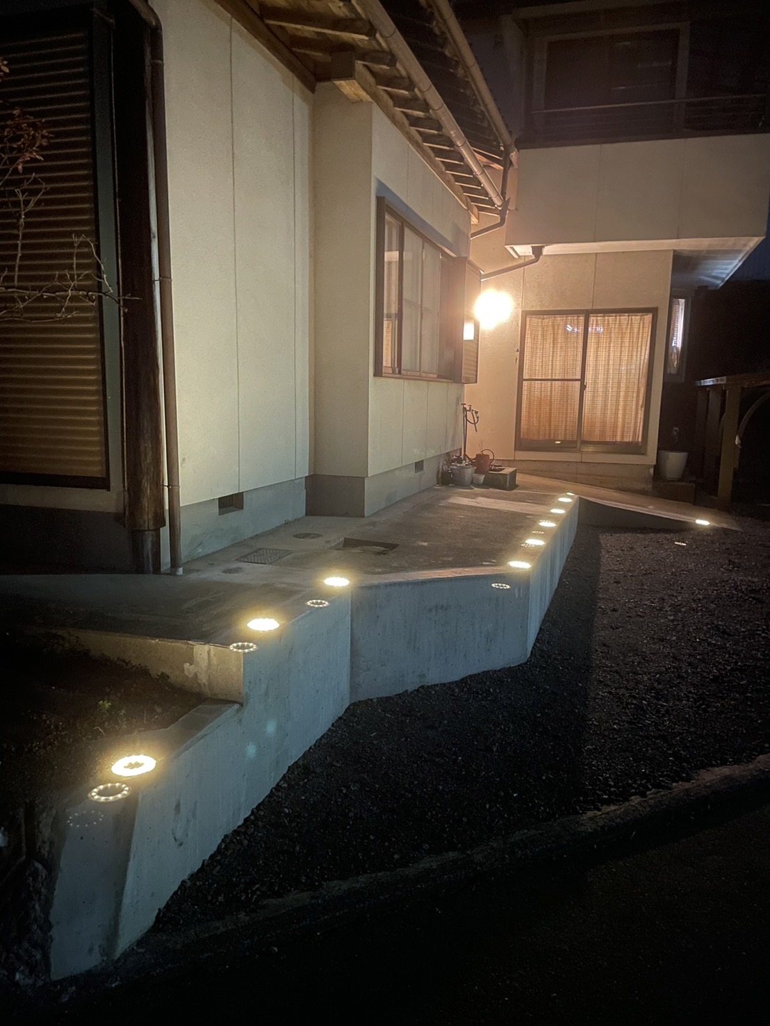 沼田市　Ｈ様邸　駐車場改修工事