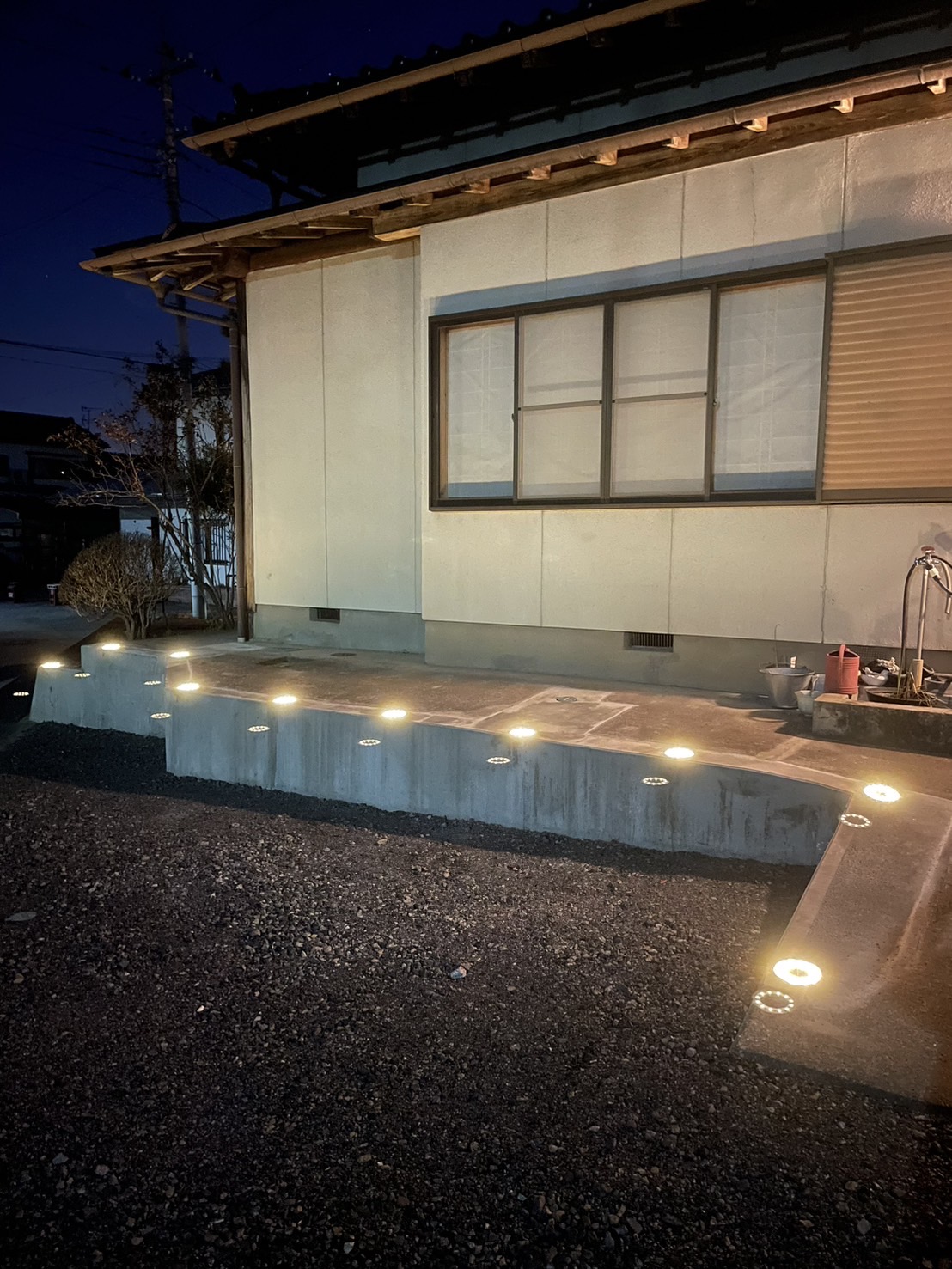 沼田市　Ｈ様邸　駐車場改修工事