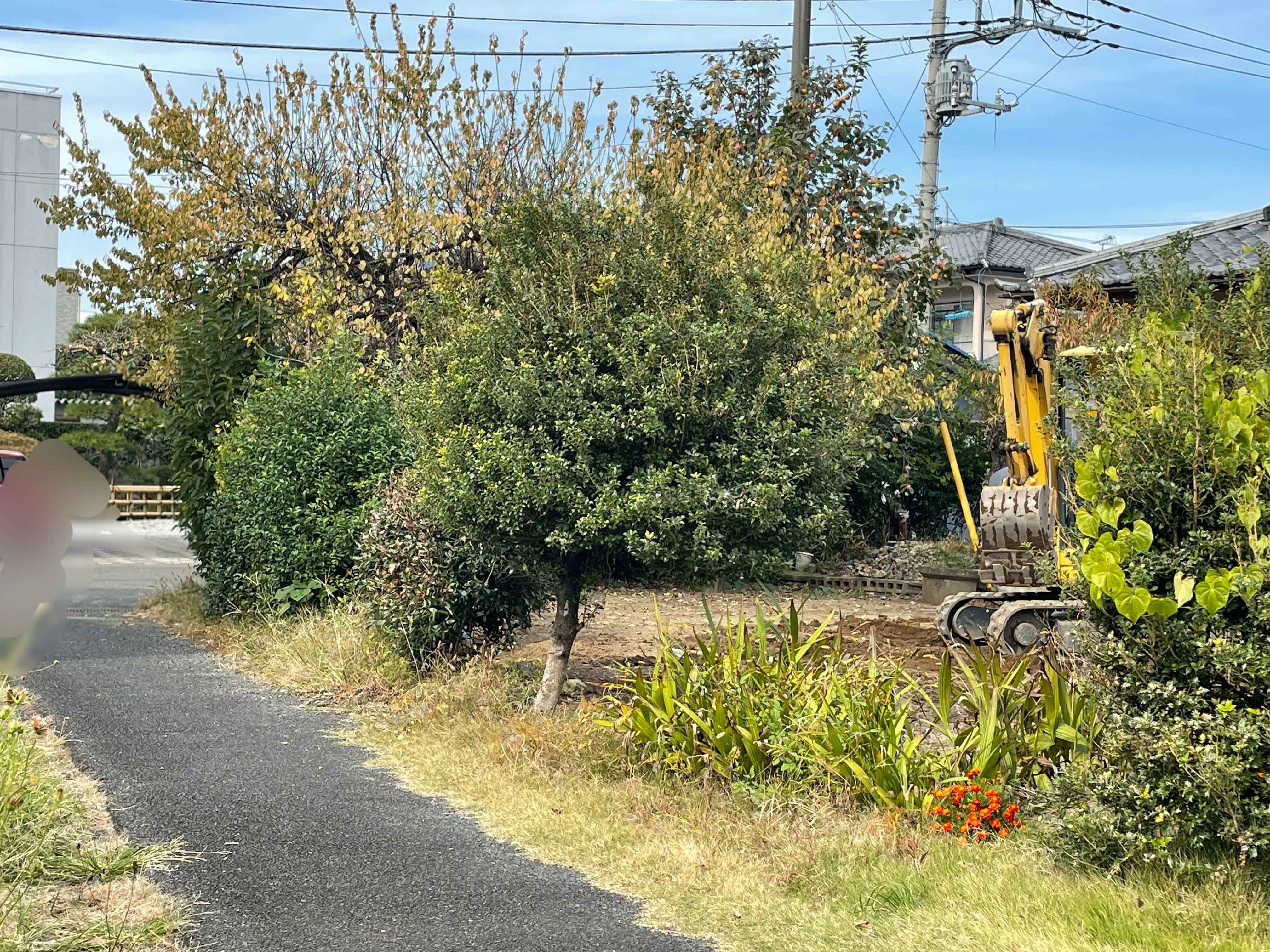 伊勢崎市　O様邸　境界ブロック工事